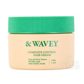 & WAVEY コンプリート コントロール ヘアグリース 100g スタイリング