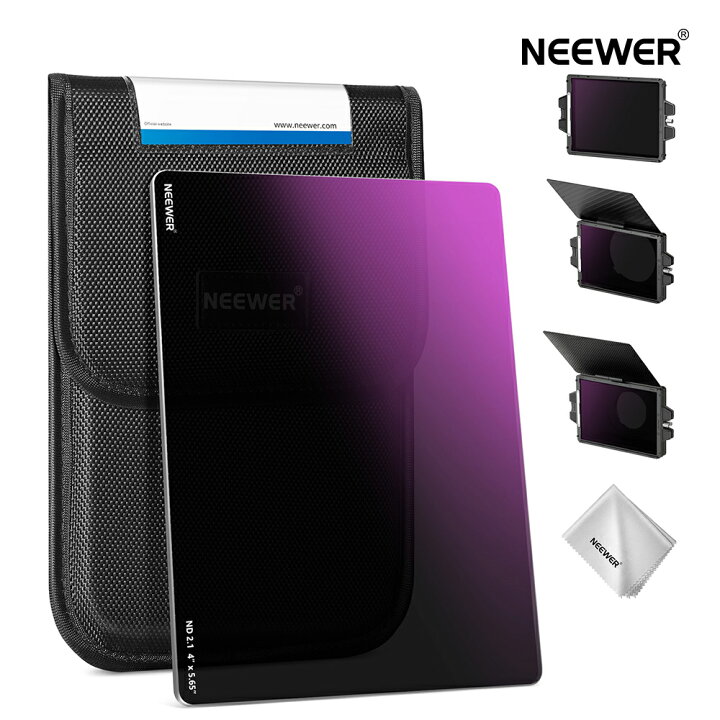 楽天市場】NEEWER 角型フィルター NDフィルター ND0.3〜ND2.1(1〜7 