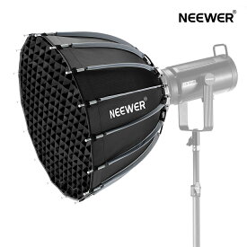 【★楽天1位獲得！】NEEWER パラボラソフトボックス 55cm/90cm/70cm/120cm オクタ型 クイックセットアップ クイック折りたたみ ディフューザー グリッド バッグ Aputure 60X S 150c 300c NEEWER RGB FS300C AS600B Q4Pro Q6と他のBowensマウントライト用