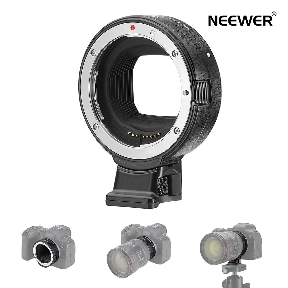 NEEWER EF-EOS Rマウントアダプター EF EF-Sレンズ-RFマウントカメラ