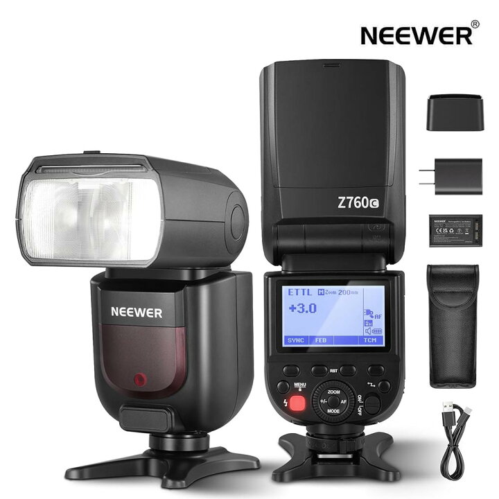楽天市場】【P10倍+10%OFFクーポン】NEEWER Z760-N/C/S TTLフラッシュ 