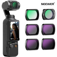 NEEWER マグネットND＆CPL＆UVフィルターセット DJI OSMO Pocket 3/Pocket 4/Xtra Museに対応 6パック UV…