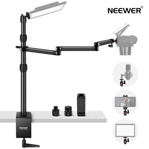 NEEWER AbvO[hŃJfXN}EgX^h 3itLVuA[ I[o[wbh ߉\ȃX^h X}zz_[/{[wbht DSLRJ X}z LEDCg EFuJ