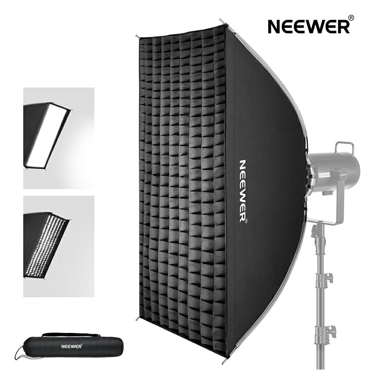楽天市場】【P10倍+10%OFFクーポン】NEEWER ストリップソフトボックス 