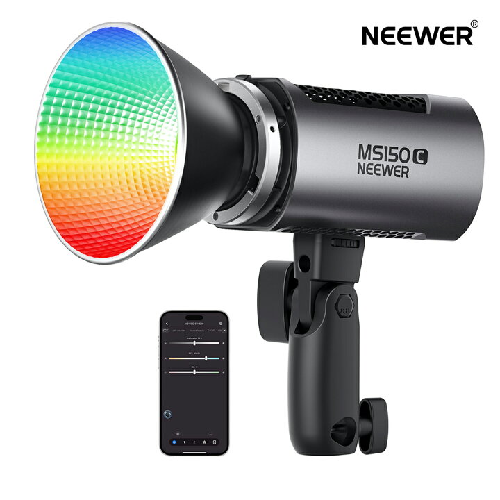 楽天市場】【P20倍+2000円クーポン】NEEWER MS150C RGBWW LEDビデオ 