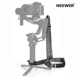 NEEWER RS5 RS4 RS3 ジンバルショルダーストラップキット 減重 ソフトパッド/調節可能なストラップ/ベースプレート/クイックリリースQDバックル付き DJI RS4 RS4 Pro RS3 RS3 Pro RS2に対応 スリングハンドル GA016