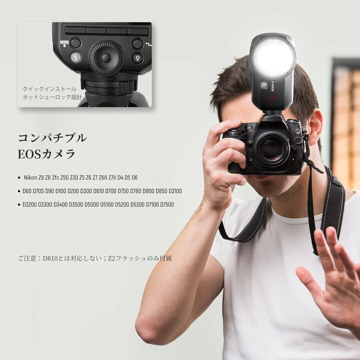 楽天市場】【P10倍+2000円クーポン】NEEWER Z2-N 2.4G TTLラウンド 