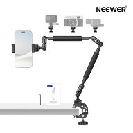 【P10倍UP中!】NEEWER スマホアーム 55cmマジックアーム スマホホルダー スマホスタンド アーム 俯瞰撮影…
