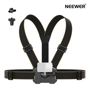 NEEWER GP25 ���C �`�F�X�g�}�E���g�n�[�l�X �A�N�V�����J�����p �����\ �n���Y�t���[ �`�F�X�g�X�g���b�v �N�C�b�N�����[�X �A�N�V�����J�����`�F�X�g�}�E���g Hero DJI Osmo Insta360�ɑΉ� POV�B