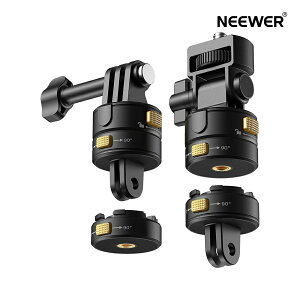 yP10{+20%OFFzNEEWER 6in1 ANVJ}EgZbg Hero 13 12 11 Max DJI Osmo Action Insta360ɑΉ  CNCbN[X}Eg 1/4"lW&܂肽݃tBK[t POVBep GP-23