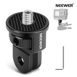 NEEWER ANVJ}EgA_v^[ A~ϊA_v^[ 1/4"lW A~Or}Eg ~jOr}Eg gC|bhA_v^[ AlW Hero 13 12 Insta360 X4 X3 DJI Osmo Pocket 3 Creator Com