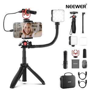 NEEWER X}zrfILbg LEDrfICg/\tg`[u/B_/USB CJ[fBICh}CNt gxOr X}zrfIO Vlog/|bhLXg/YouTubeBe/^p iPhone 16 Pro Max S24 Ultra