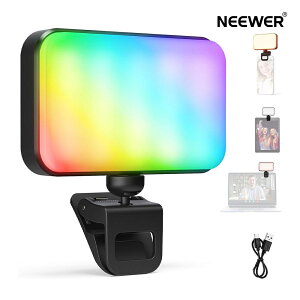 yP10{UP!zNEEWER B胉Cg RGB rfICg Nbv 91LED F CRI92 \ 1000mAh[d 20 X}z/m[gp\R⏕Ɩ DCg vX`bN RpNg 