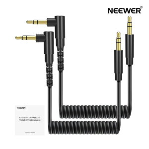 yP10+15%N[|zNEEWER 45cm AuxA_v^[P[u 2pbNZbg 3.5mm TRSIX-3.5mm TRSIX RCP[u ϊA_v^ ϊRlN^[P[u GO II NEEWER CM28ACM31ɑΉ }CN/J/PC