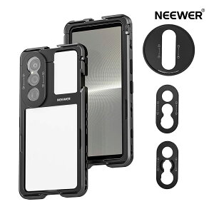 NEEWER X}zP[W Xperia 1 V/Momentp rfIO NCbN[X X}zX^rCU[z_[ 67mmtB^[A_v^[/17mmYobNv[g/T}EgYobNv[gt ^