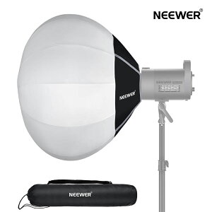 【P10倍アップ中】NEEWER BASICS 65cmソフトボックス ランタン クイックリリース 360° ライトディフューザー Bowensマウント ナイロン合金製 軽量 定常照明LEDライト/スタジオ撮影/ビデオ録画/生放送