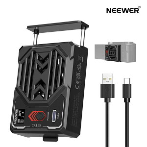 NEEWER BASICS �J������p�t�@�� �X�v�����O���O�t���N�[���[ �^�C�vC PD�}���[�d ���A���^�C���f�B�X�v���C ZV-E1�AA6700�AR6 Mark II�AXS20�ɑΉ� �o�b�e���[�t�� CA155
