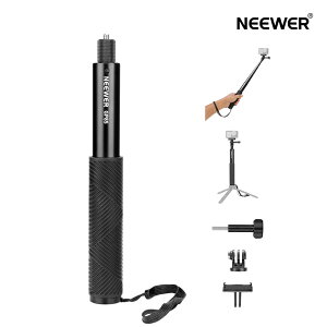 �yP5�{UP���I�zNEEWER �������b�h�L�b�g �B�����B��_ OSMO Action 5 Pro/4/3/Hero 13/12/11/X5/X4/X3�ɑΉ� �A�N�V�����J�����A�_�v�^�[/���C�N�C�b�N�����[�X�}�E���g�t�� �r�f�I�^��p GP-85