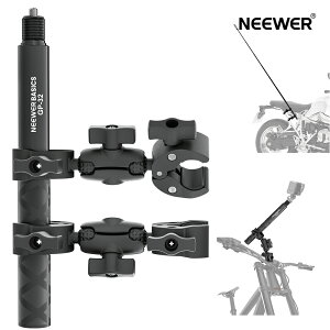 NEEWER BASICS �o�C�N�J�����}�E���g�L�b�g �B�����B��_ ���]�ԃn���h���o�[�N�����v�z���_�[ �_�u���N�����v�t�� OSMO 360/Pocket 3�ɑΉ� �A�N�V�����J�����}�E���g�A�N�Z�T���[ POV�r�f�I�^��p