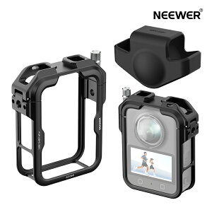 NEEWER Osmo 360�P�[�W �A���~������ �A�N�V�����J�����P�[�W �r�f�I���O�X�^�r���C�U�[ �ی�J�o�[�t�� �r�f�I�P�[�W Osmo 360�ɑΉ��R���{�A�N�Z�T���[/�}�O�l�b�g���N�C�b�N�����[�X�G�R�V�X