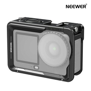 NEEWER �J�����P�[�W Osmo Action 6�ɑΉ� �y�� ���� �r�f�I���O�X�^�r���C�U�[ �R�[���h�V���[/1/4�X���b�h�t�� �r�f�I���O�P�[�X �r�f�I�P�[�W �}�C�N�N�C�b�N�����[�X���C�A�_�v�^�[�p �A�N�V