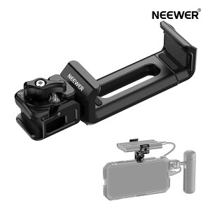 NEEWER �N�C�b�N�����[�XSSD�z���_�[ �X�}�z�P�[�W�p 55-75mm �����\ SSD�}�E���g�u���P�b�g�N�����v�A�N�Z�T���[ iPhone 15/16/17 Pro Max/T5/T7/T9/SanDisk�ɑΉ� PA129(�u���b�N)