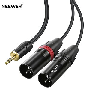 �yP5�{UP��!�zNEEWER 3.5mm 1/8�C���` TRS AUX to �f���A��XLR�u���C�N�A�E�g�P�[�u�� �I�Xto�I�X �I�[�f�B�I�R�[�h�A�_�v�^ �ϊ��R�l�N�^�[�P�[�u�� �X�}�z/�^�u���b�g/�m�[�g�p�\�R��/�{�C�X���R�[