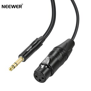 �yP5�{UP��!�zNEEWER 6.35mm 1/4�C���` TRS to XLR���X�P�[�u�� �}�C�N/�M�^�[/�x�[�X�R�[�h�A�_�v�^�R�l�N�^ �V���b�g�K��/�R���f���T�[�}�C�N/�I�[�f�B�I�A���v/�~�L�T�[/�p���[�h�X�s�[�J�[/PA�V
