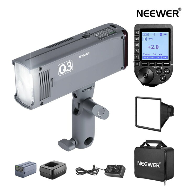 楽天市場】【P20倍+2000円クーポン】NEEWER 新版Q3 TTLフラッシュ 