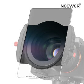 NEEWER 角形 ハーフNDフィルター ソフトグラデーション 100X150mm GND8 フィルター (3ストップ) 2mmスリム マルチコーティング HD 光学ガラス付き 風景/長時間露光ショット用