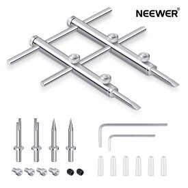 NEEWER カメラレンズ修理ツール メンテナンス用工具キット 内容：10-100mmかに目レンチ+チップ3点+ネジ6点+六角レンチ2点 Canon Nikon Sony Olympus DSLRカメラに対応