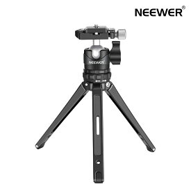 NEEWER ミニ三脚 マクロ卓上三脚 19cmポータブルコンパクト 360度ロープロファイルボールヘッドと1/4インチQRプレート付き Canon NikonなどDSLRカメラに対応 最大耐荷重8kg