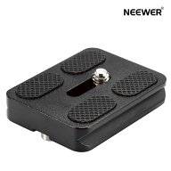 NEEWER ブラックメタル製PU-50ユニバーサルクイックリリースプレート アルカスイス規格 三脚ボールヘッド…