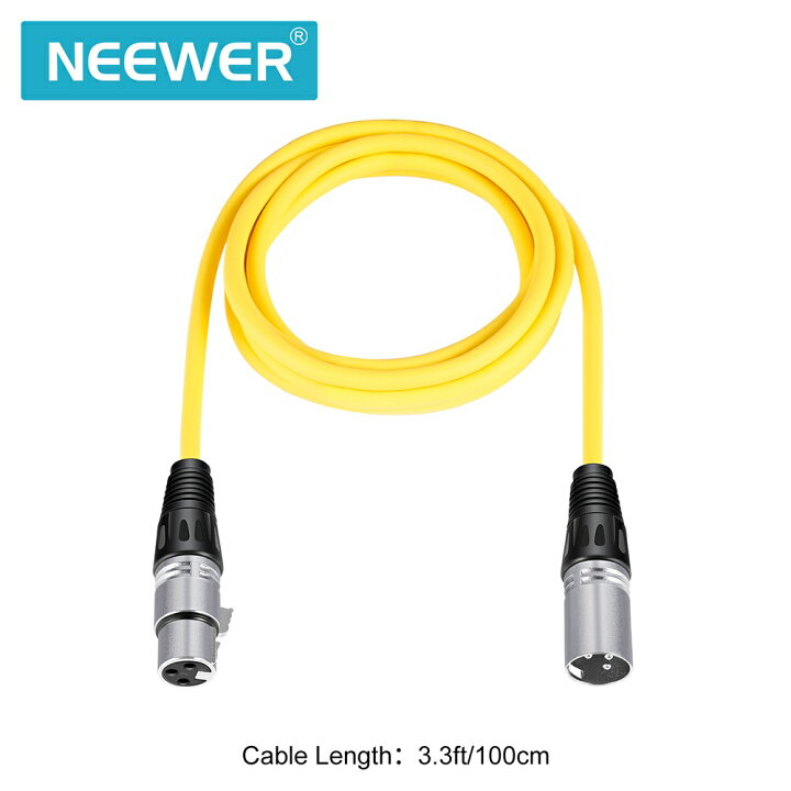 楽天市場】NEEWER 【六本セット】 オーディオケーブルセット 1m XLR 