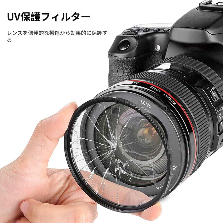 楽天市場】NEEWER カメラレンズとフィルターセット 広角レンズ+2.2x 