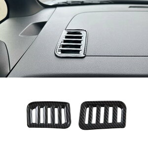 日産 ルークス ROOX 3代目 B4系 三菱 デリカミニ Delica Mini B3系 に適合 フロント エアコンベント フレーム 送風口装飾 吹き出し口 カバー ステッカー アクセサリー 内装ガーニッシュドレスアッ