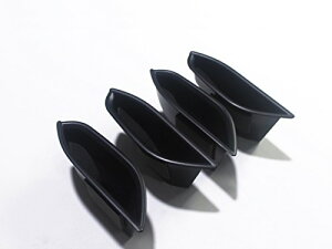 ドア フロント+リア 収納ボックス 収納ケース アームレスト ストレージボックス 小物入れ アクセサリー パーツ 車用品 プラスチック4枚カバー リム 「キャデラック SRXクロスオーバー 2代目