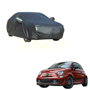 カーカバー アバルト595 (ハッチバック) ABA-31214T ABA-312142 ABA-312141 ABA-312142 2013年1月〜現行 専用カバー 純正 カーボディカバー 全天候型保護カーカバー UVカット 凍結防止カバー 防水 防塵 ス