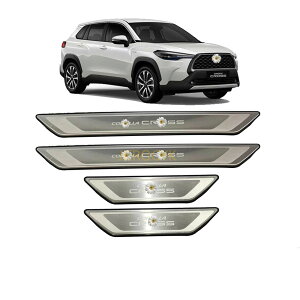 �g���^�V�^�J���[���N���X10�n ��p �ԃh�A�~���v���e�N�^�[�A�X�e�����X�X�`�[�����A�E�F���J���y�_�������ԃh�A�G���g���[�K�[�h�������l�J�o�[�y�_�� Corolla Cross ZSG10 ZVG11 ZVG15 MXGA1#�^ 20