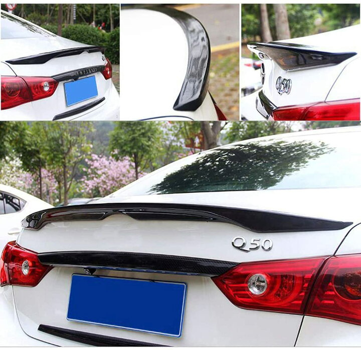 楽天市場】リアスポイラー 2014-2023 インフィニティQ50 JDM/日産 