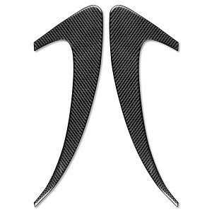 ポルシェ 718 982 718ボクスター 718ケイマン 2016年~2022年に適合カーボンファイバー製フロントヘッドライト装飾 パーツ ヘッドランプアイブロウトリム曲がれる