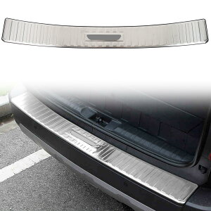 トヨタ 新型 ランドクルーザー 250系 ランクル250 2024年4月~ に適合 ステンレス製 外側 ラゲッジ ステップガード リアバンパー カッフプレート プロテクター 汚れ 傷防止 アクセサリー 外装カ