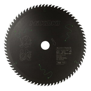 HiKOKI(�n�C�R�[�L) �X���C�h�ۂ̂��p �X�[�p�[�`�b�v�\�[ ���� �N���V���` 190mm �n��75P 0037-7182