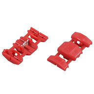 エーモン(amon) 配線コネクター 赤 AV(S)0.5~0.85sq 8個入 ドラレコの配線 電装品の取り付け 接続 エレク…