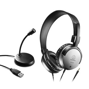 audio-technica USB�}�C�N���z�� �w�b�h�z�� �X�^�[�^�[�p�b�N �e�����[�N/�ݑ�Ζ� AT9933USB PACK