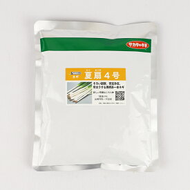 【2/28まで通常より5%引き】【メーカー直送】夏扇4号 ネギ コート6000粒 サカタのタネ【ネギ参謀（埼玉県深谷市）】【送料無料】