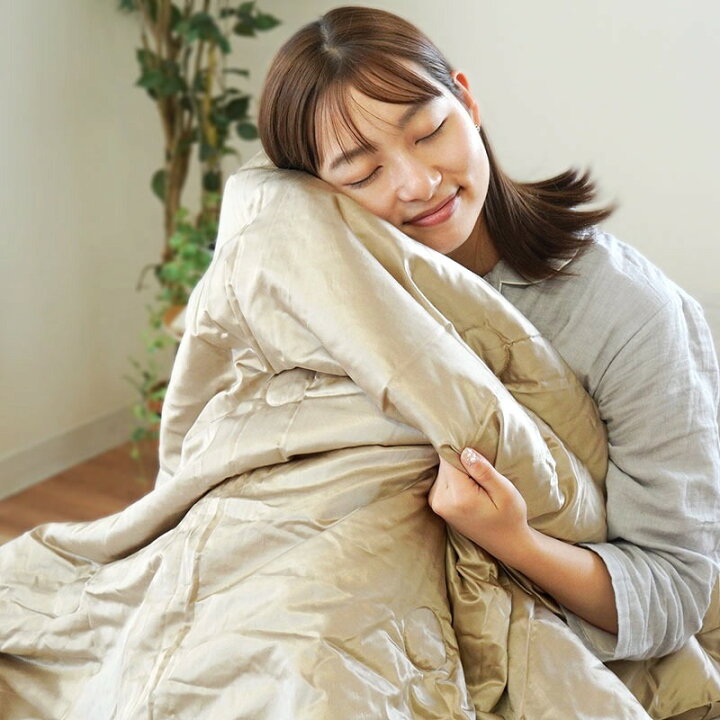 楽天市場】シルク 肌掛け布団 シルクサテン 絹 綿 コットン シングル 