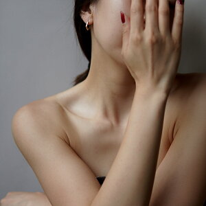 �s�A�X �����A�����M�[�Ή� �Z�J���h�s�A�X �t�@�[�X�g�s�A�X ���f�B�[�X �a���� �v���[���g �X�e�����X316L �t�[�v �� �ւ��� ���܂� 5�p �s�A�X 14×15mm[�����p]