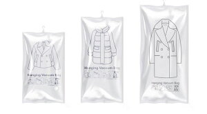 送料無料 吊るせる衣類圧縮袋5枚組 衣類 圧縮袋 ハンガー 衣類圧縮袋 バルブ式圧縮袋 ダウンジャケット 収納 便利 衣替え 服 洋服 圧縮袋 収納袋