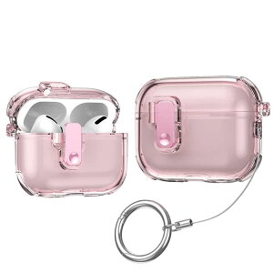 3/2/1 �P�[�X �G�A�[�|�b�Y�v��3 AirPods4 Pro3 �ϏՌ� �N���A AirPods Pro2 ���� Pro �P�[�X AirPods �J�o�[ �S�ʕی� AirPods �P�[�X �����h�~ AirPods4 ���� ���b�N�t�� ���������܂܏[�d ���C�����X�[�d�Ή�